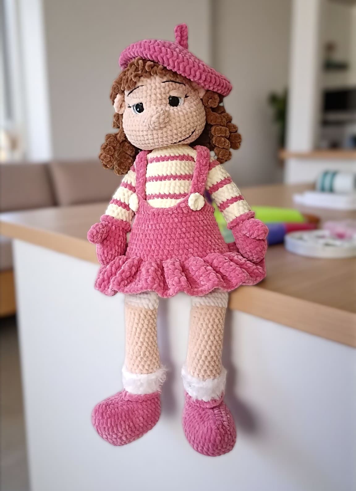 Laleczka Jadzia Wzór szydełkowy 