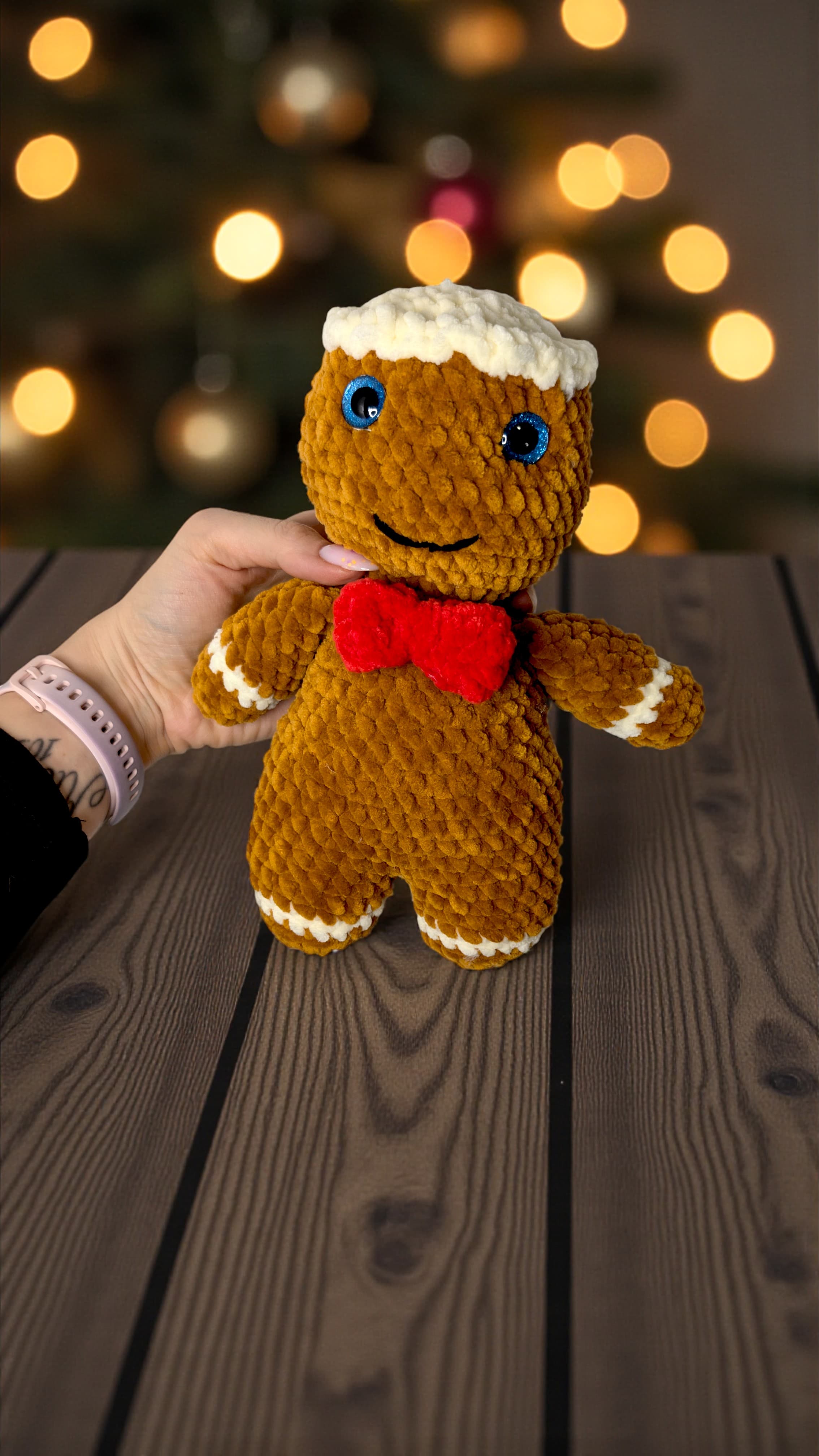 Wzór szydełkowy na pluszowego Ciastka