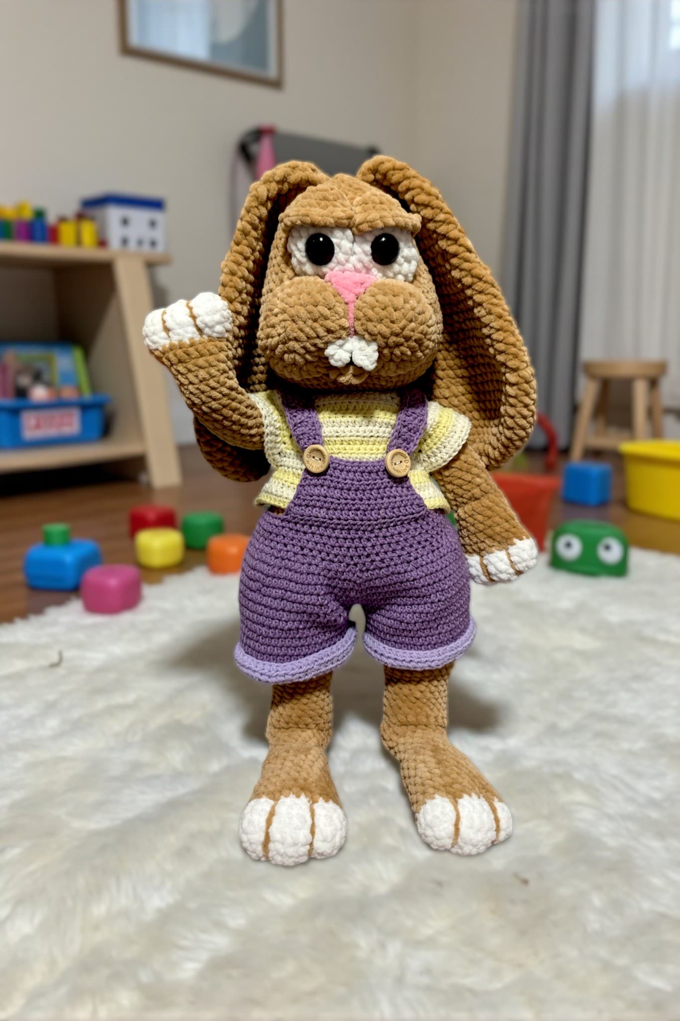 Królik Stefan Wzór Szydełkowy