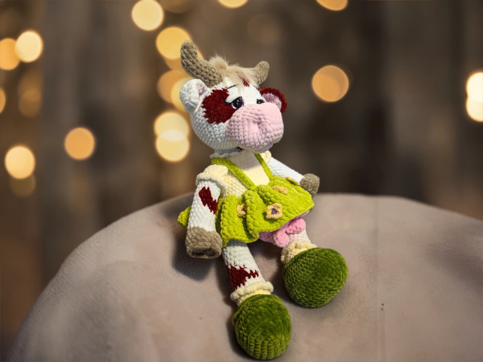 Krówka Bunia Wzór Szydełkowy