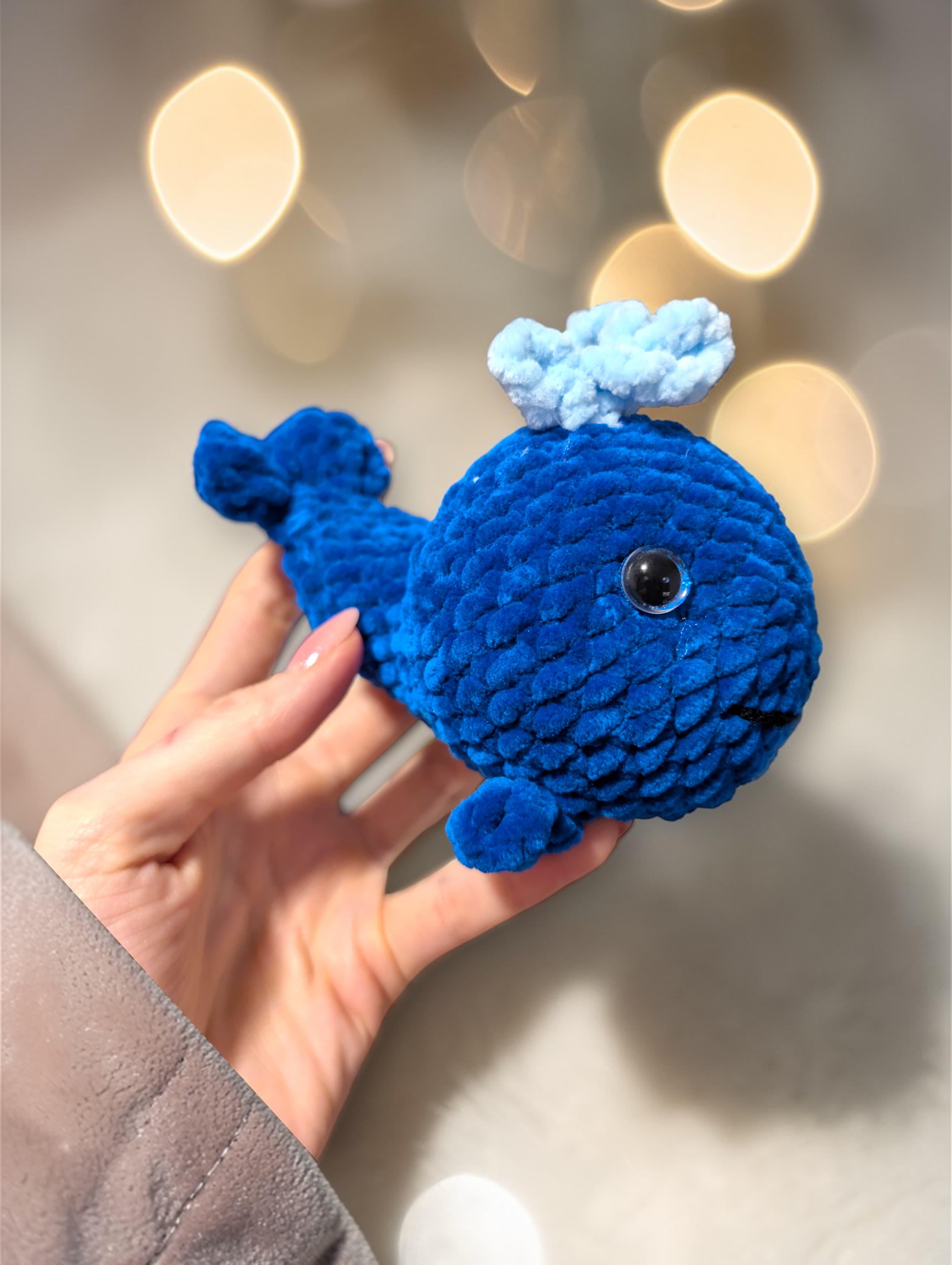 Wzór na mini Wielorybka