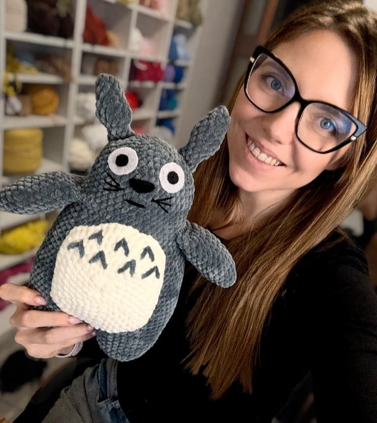 Totoro Wzór Szydełkowy